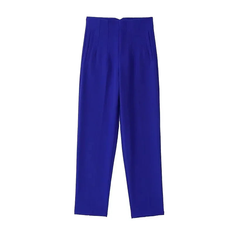 TRAF Fashion Office Wear High waist Pants for Women