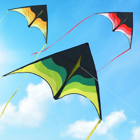Large Beach Kite for Adults and Kids Extremely Easy to Fly for Beginners Comes with 100m String Kite Handle