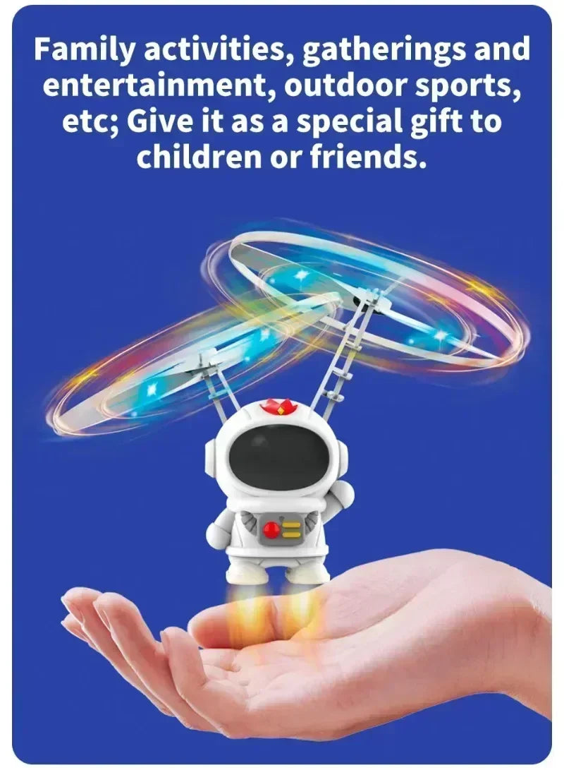 Levitating Luminous Flying Robot Astronaut Toy