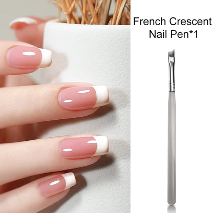 RS Nail Art Painting Brush Acrylic Lines Pen Stripes Grid Flower Butterfly Drawing Watercolor Brushs DIY Design Manicure Tools