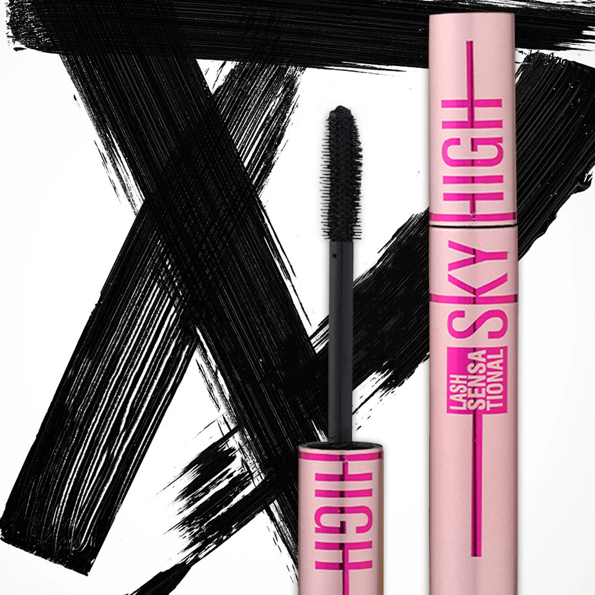 Barubt 4D Mascara - Lengthening, Thickening, Waterproof, Sweat-Resistant, Non-Smudging, Easy to Remove