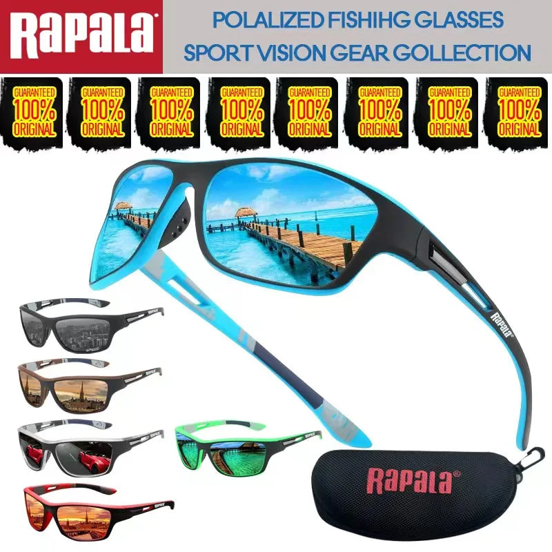Rapala Polarized Fishing Glasses Men Women Driving Shades Male Sunglasses Hiking Sunglases Cycling Sun Glasses UV400 Eyewear
