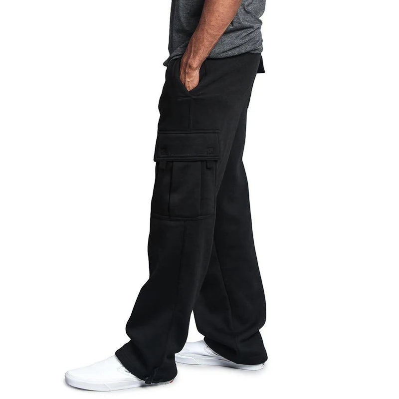 Mens Sweatpants Straight Fit Joggers for Sports and Streetwear