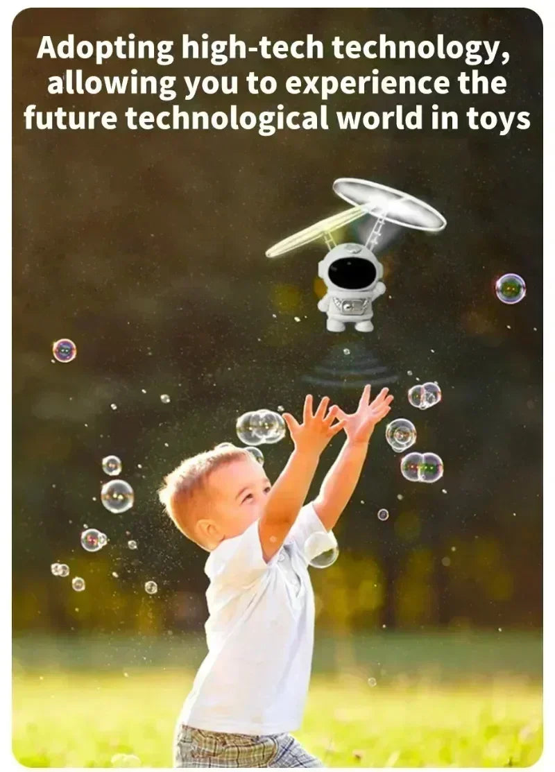 Levitating Luminous Flying Robot Astronaut Toy