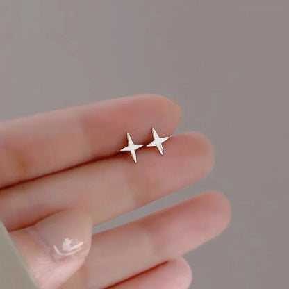 New Heart Stud Earrings for Women