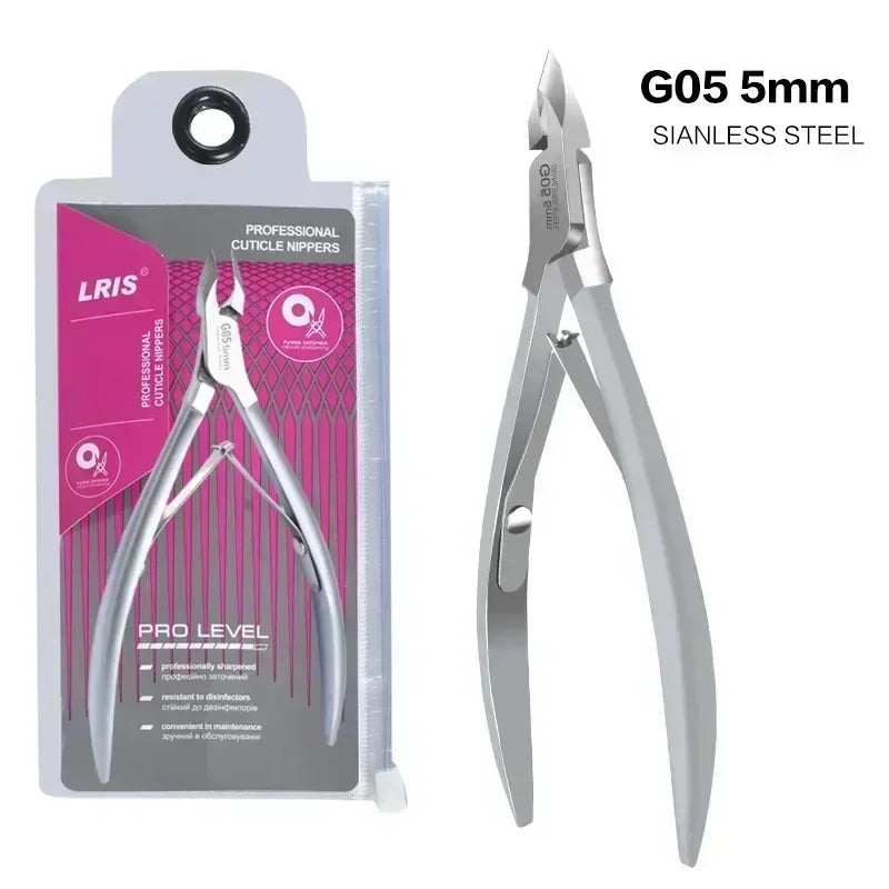 New Stainless Steel Cuticle Trimmer Professional Nail Nipper Remover for Fingernails