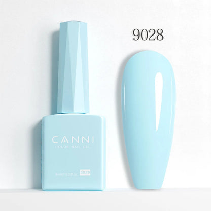 CANNI Hema Free Nail Gel Polish Christmas Red Color Collection Semi Permanent Nail Dehydrator Primer 9ml French Gorgeous Color