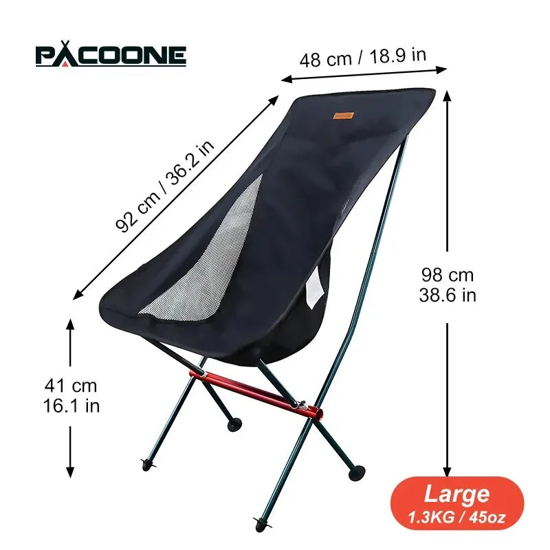 Camping Fishing Folding Chair Tourist Beach Foldable