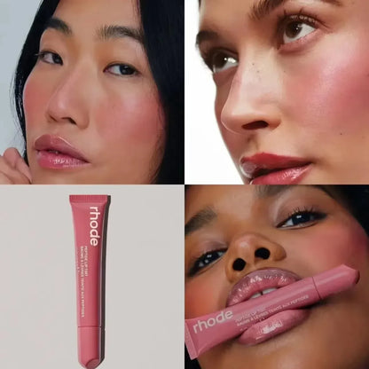 Brand Lemontini Lip Gloss Plump Moisturizing Phone Case Lip Glaze Essence Gel Oil Long Lasting Nourishing Lipstick Blush Care﻿