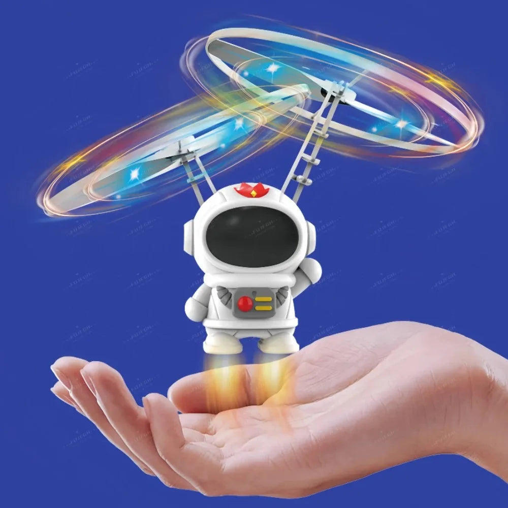 Levitating Luminous Flying Robot Astronaut Toy