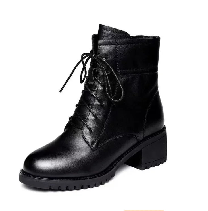 Quality Ladies Shoes Side Zipper Women's Boots