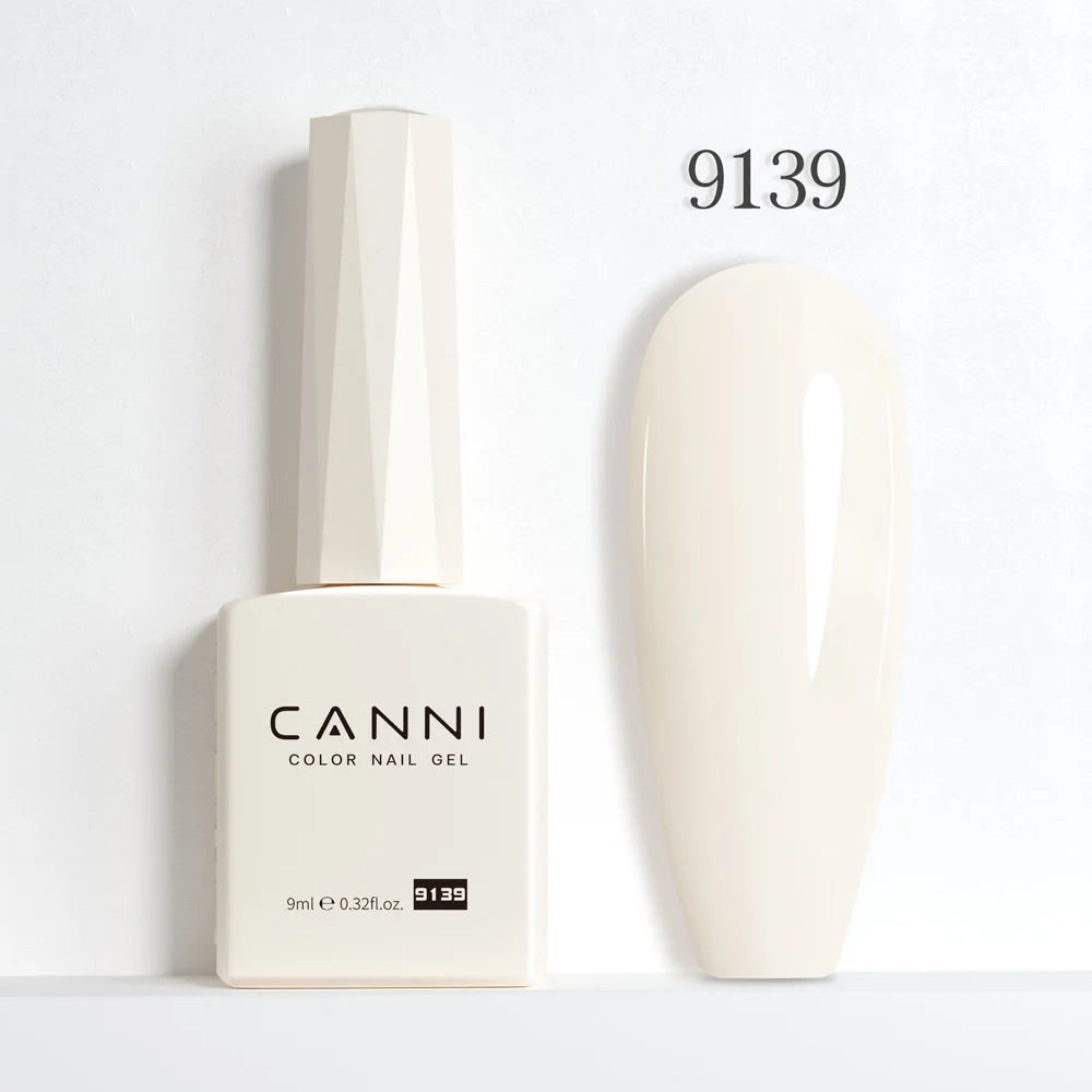 CANNI Hema Free Nail Gel Polish Christmas Red Color Collection Semi Permanent Nail Dehydrator Primer 9ml French Gorgeous Color