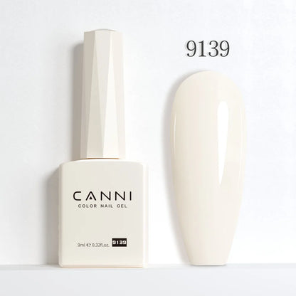 CANNI Hema Free Nail Gel Polish Christmas Red Color Collection Semi Permanent Nail Dehydrator Primer 9ml French Gorgeous Color