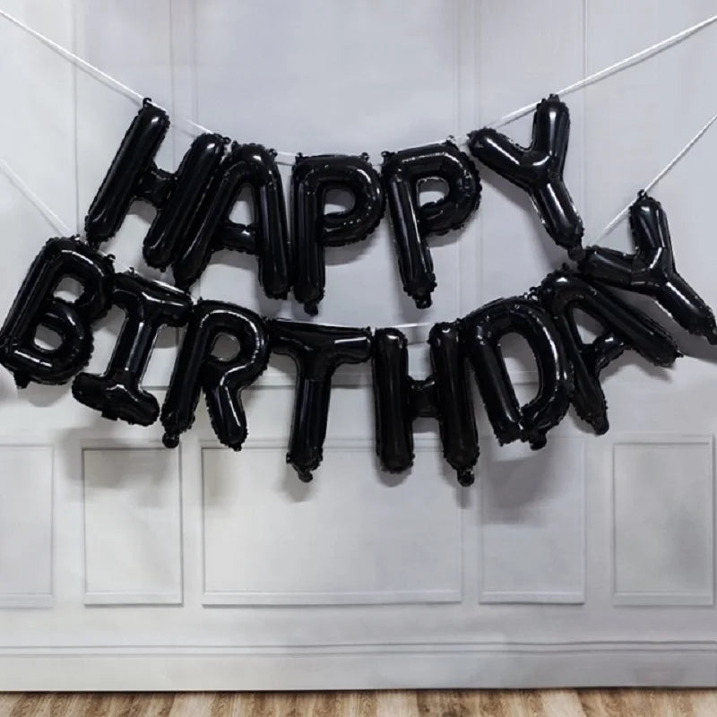 Balloons Party Supplies Birthday Decoration Happy Anniversary Baby Shower ]