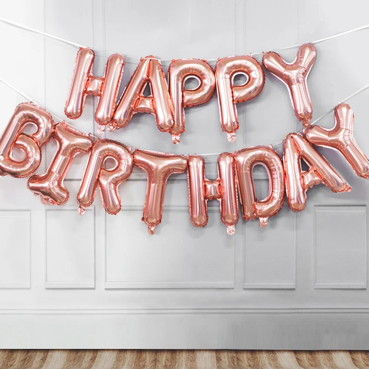 Balloons Party Supplies Birthday Decoration Happy Anniversary Baby Shower ]