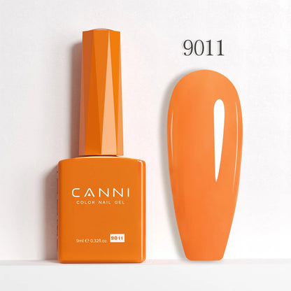 CANNI Hema Free Nail Gel Polish Christmas Red Color Collection Semi Permanent Nail Dehydrator Primer 9ml French Gorgeous Color