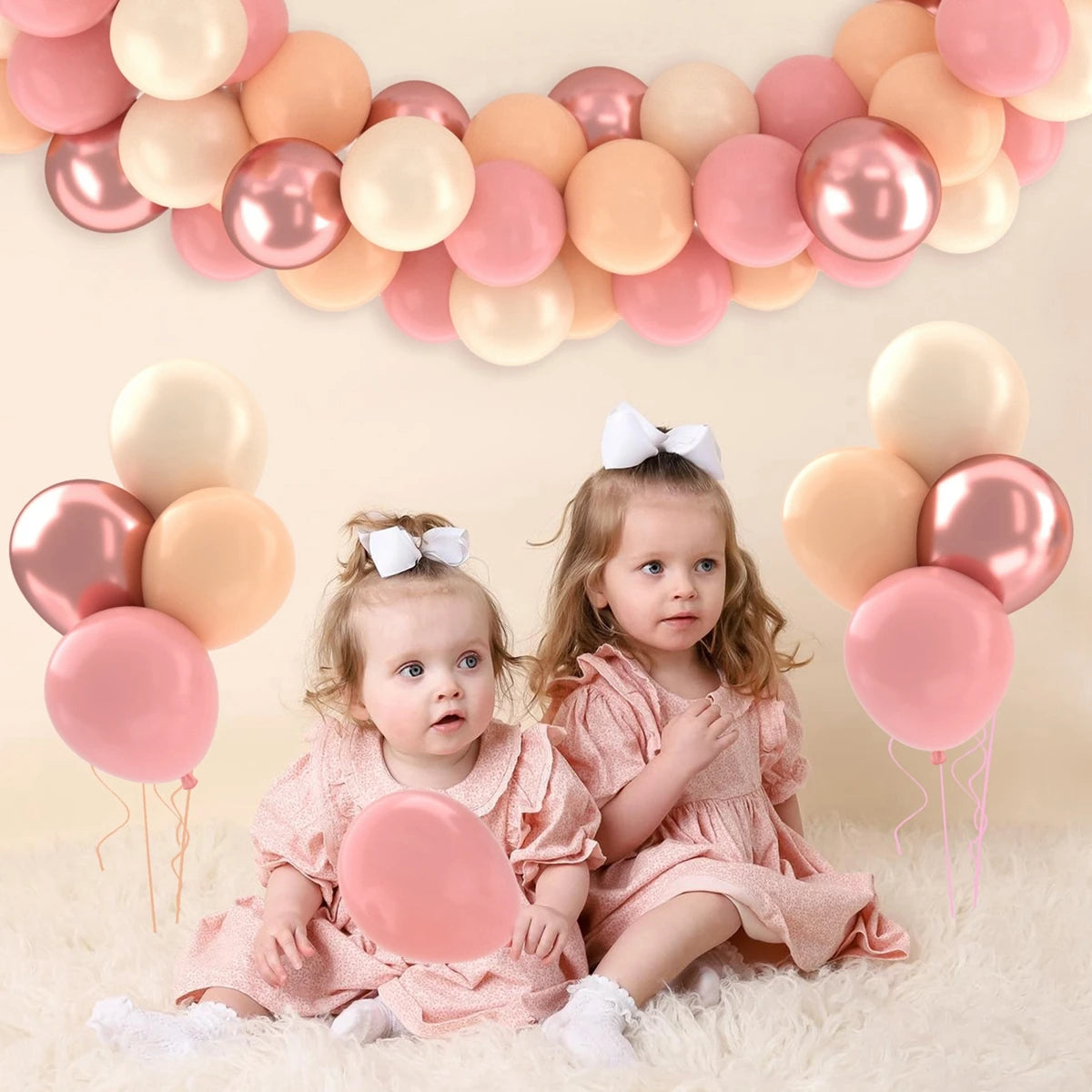 31/36/37/51/101Pcs Metallic Balloons Pearl Latex Balloon Gold Confetti Balloons for Birthday Weddings Baby Shower