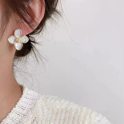 Flower Stud Earrings for Women Gir