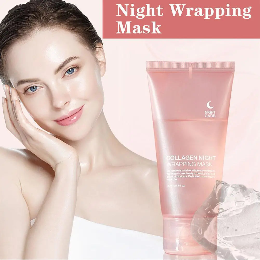 Hydrolyzed Collagen Overnight Facial Mask Wrapping Peel-Off Mask