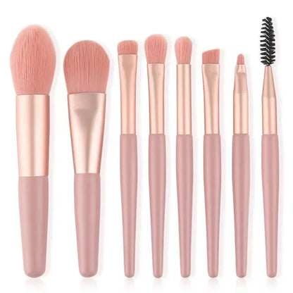 New 8Pcs Makeup Brush Set