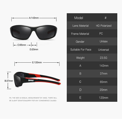 Rapala Polarized Fishing Glasses Men Women Driving Shades Male Sunglasses Hiking Sunglases Cycling Sun Glasses UV400 Eyewear