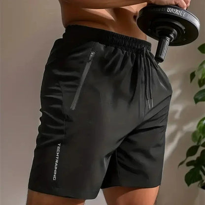 UETEEY Summer Shorts Men Gym Sport Running Squat Pants