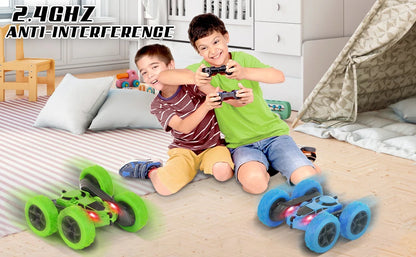 RC Stunt Car Children Double Sided Flip 2.4Ghz Remote Control Car 360 Degree Rotation Off Road Kids Rc Drift Car Toys Gifts Boys