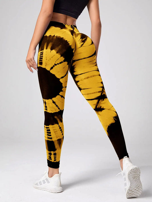 Seamless Leggings for Women Fitness Yoga Pants High Waist Tie Dye Legging s