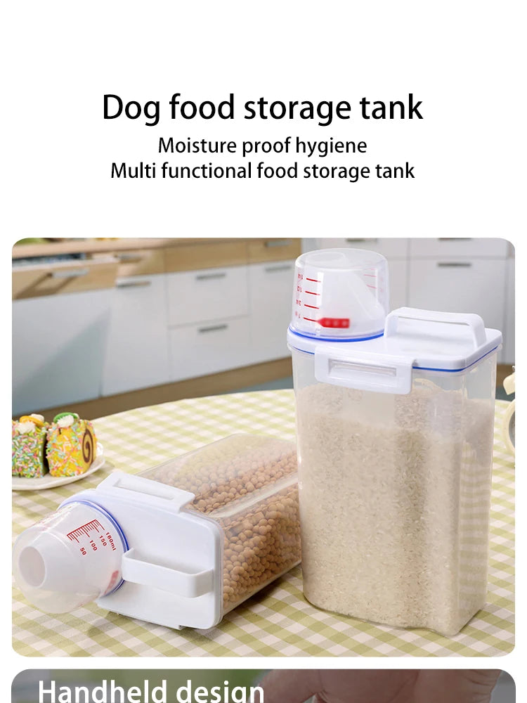 Premium Pet Food Storage Container with Airtight Seal