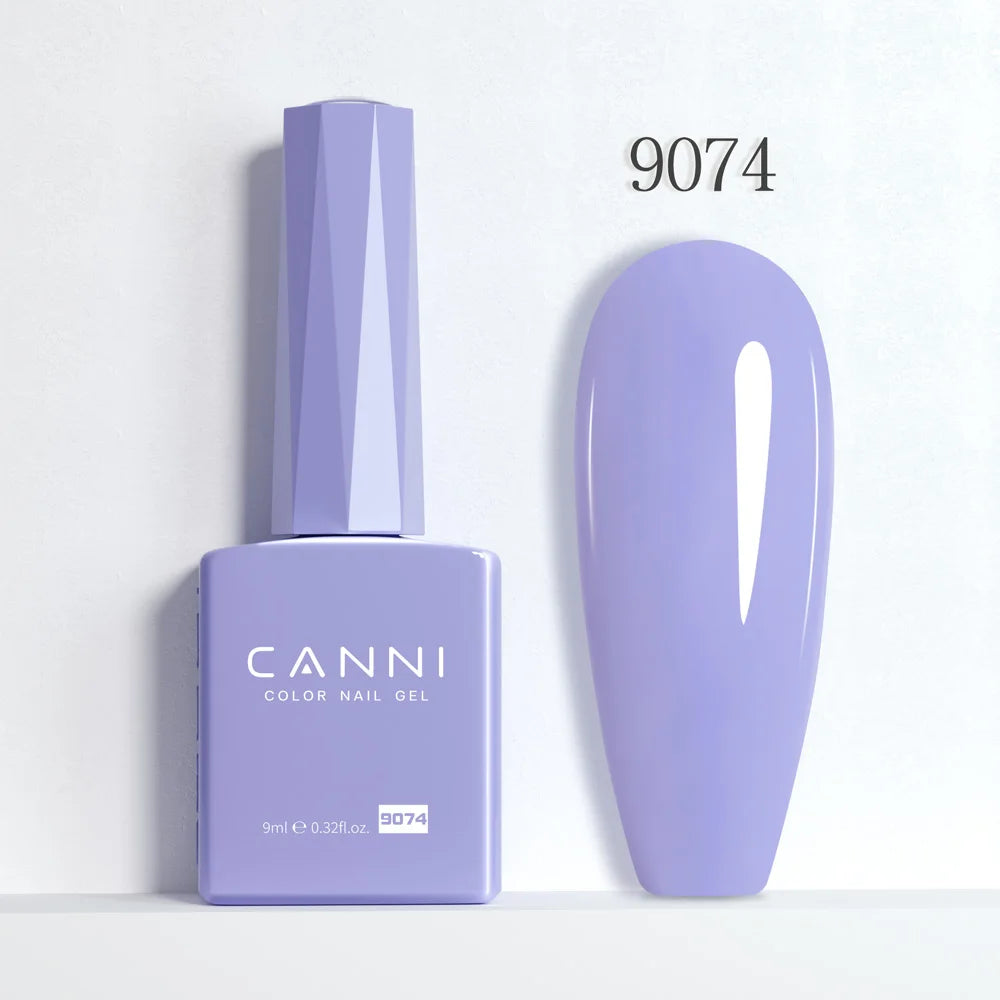 CANNI Hema Free Nail Gel Polish Christmas Red Color Collection Semi Permanent Nail Dehydrator Primer 9ml French Gorgeous Color