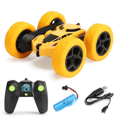 RC Stunt Car Children Double Sided Flip 2.4Ghz Remote Control Car 360 Degree Rotation Off Road Kids Rc Drift Car Toys Gifts Boys