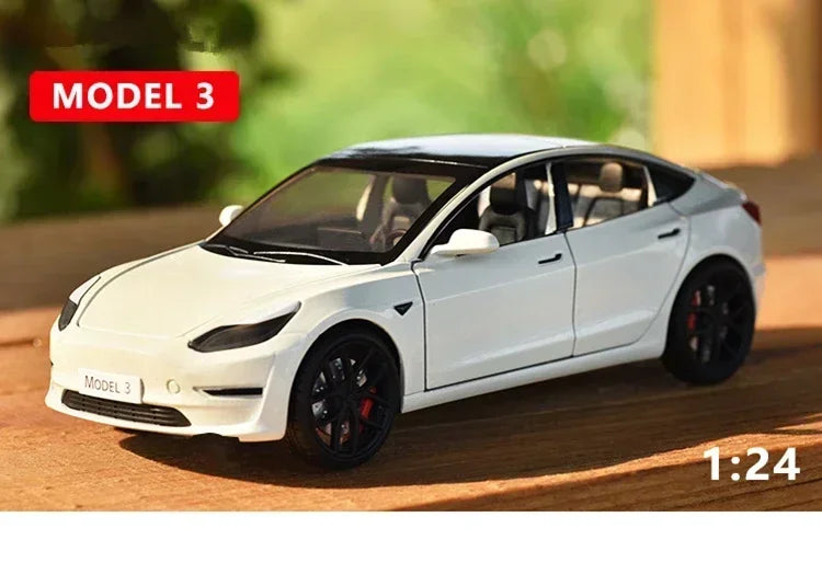 Tesla Model 3 Model Y Alloy Car Model Diecast Metal Toy Vehicles