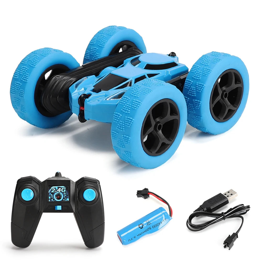 RC Stunt Car Children Double Sided Flip 2.4Ghz Remote Control Car 360 Degree Rotation Off Road Kids Rc Drift Car Toys Gifts Boys