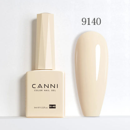 CANNI Hema Free Nail Gel Polish Christmas Red Color Collection Semi Permanent Nail Dehydrator Primer 9ml French Gorgeous Color