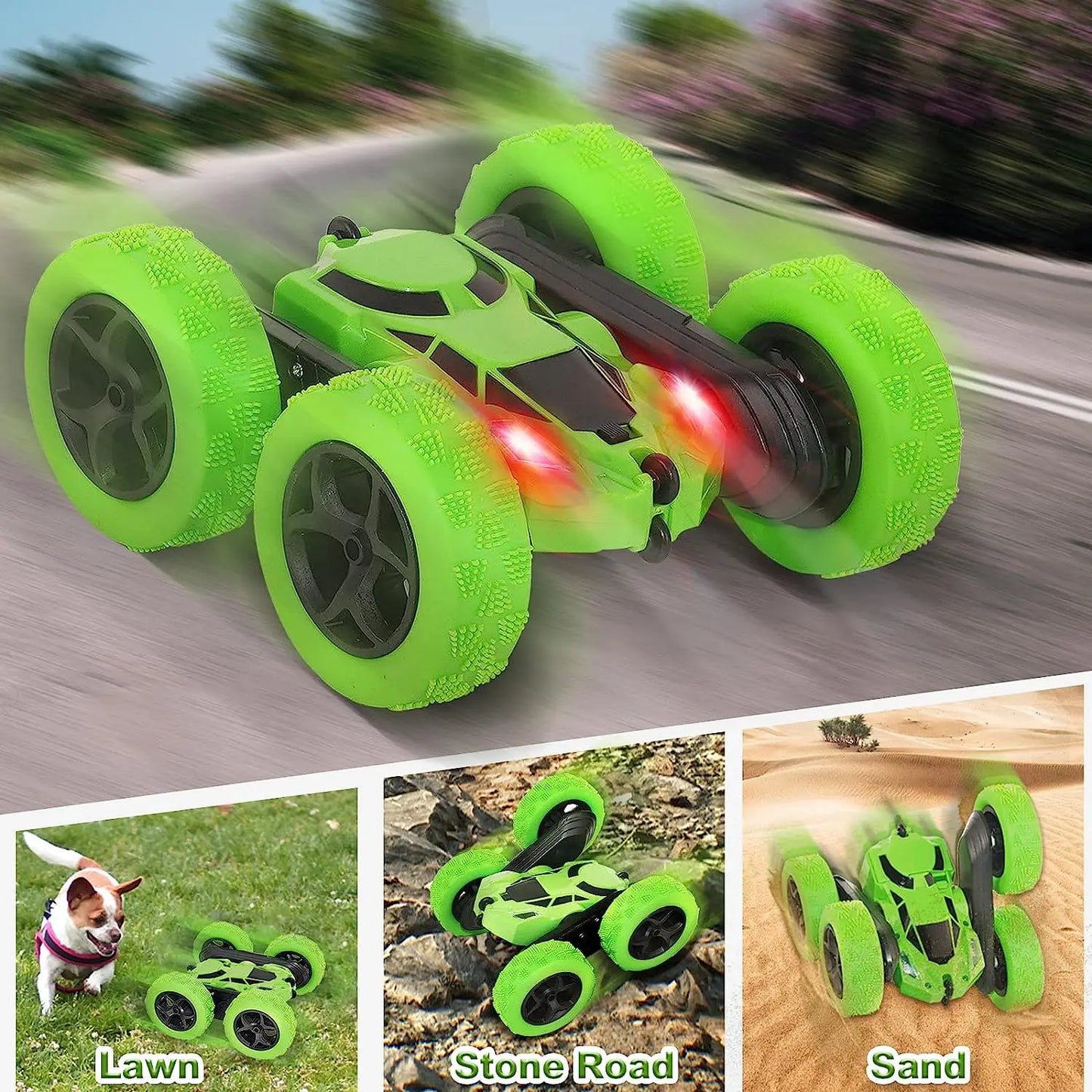 RC Stunt Car Children Double Sided Flip 2.4Ghz Remote Control Car 360 Degree Rotation Off Road Kids Rc Drift Car Toys Gifts Boys