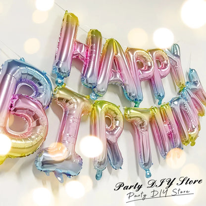 Balloons Party Supplies Birthday Decoration Happy Anniversary Baby Shower ]