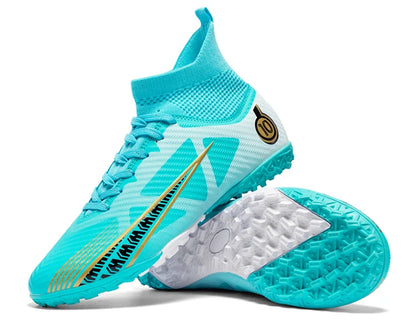 Men FG/TF Football Boots Futsal Professional Unisex Kids