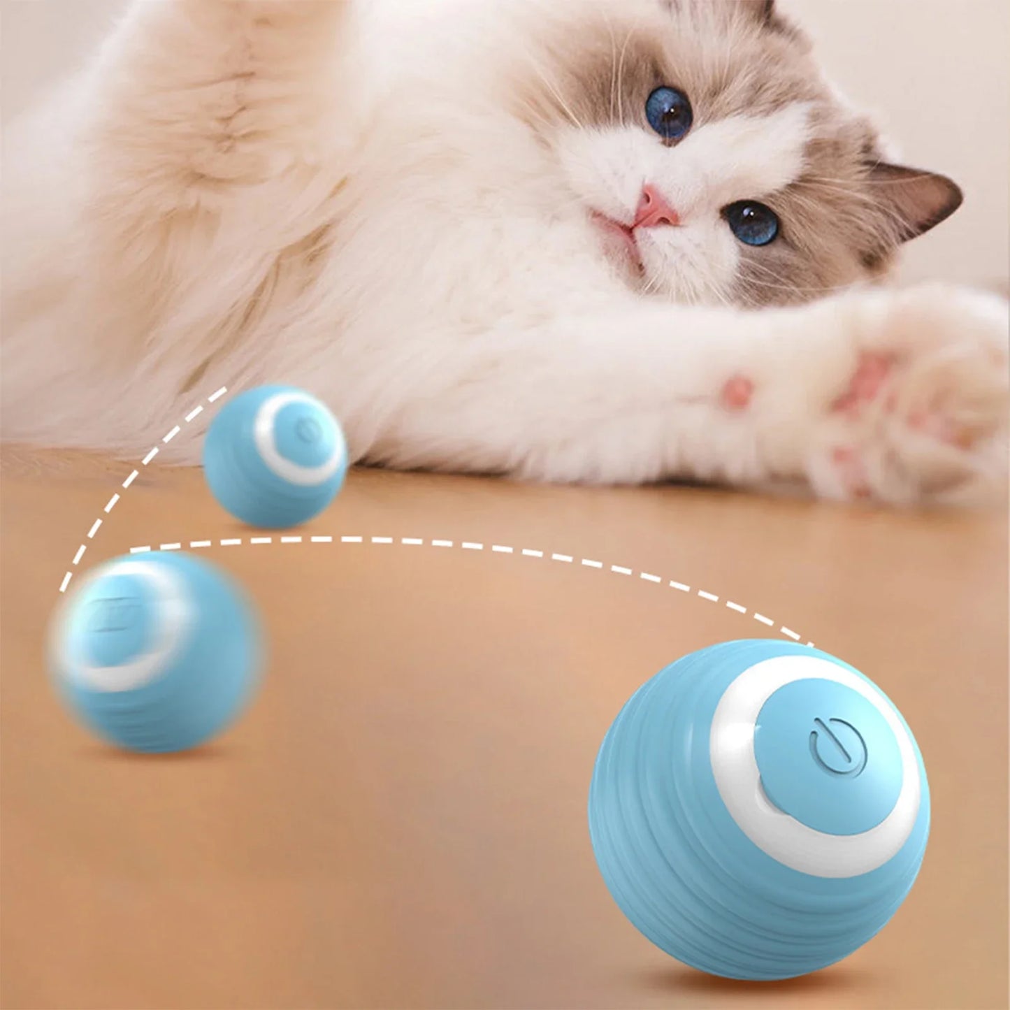 Automatic Moving Cats Toy Interactive Ball