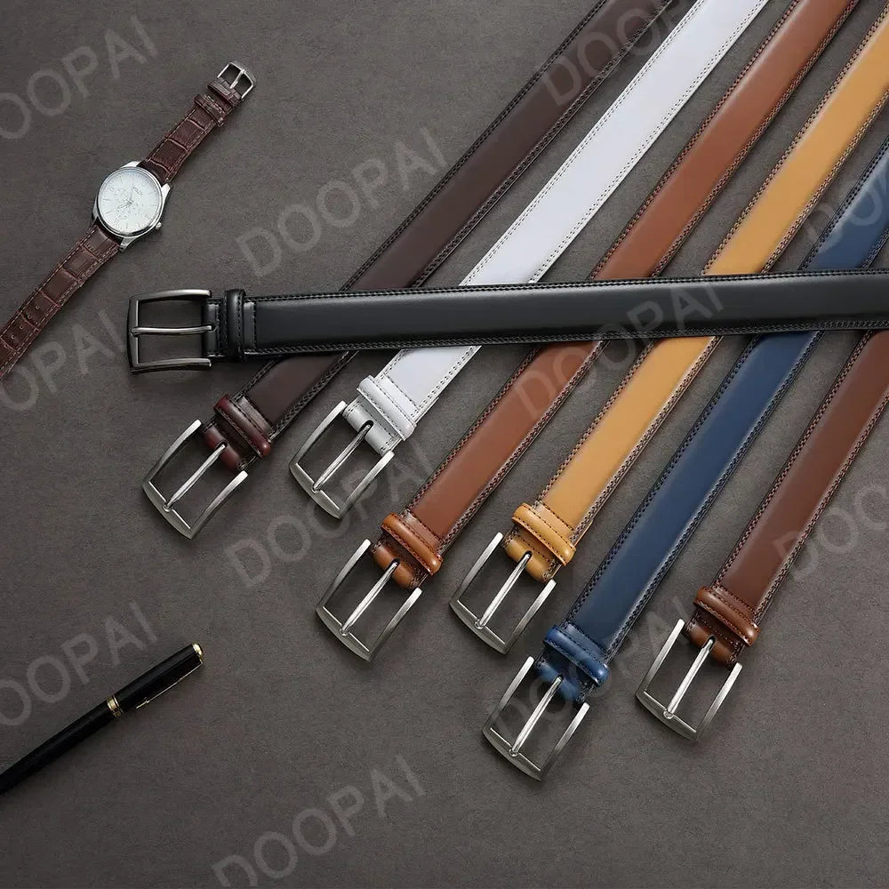 Men Belts High Quality Genuine Leather