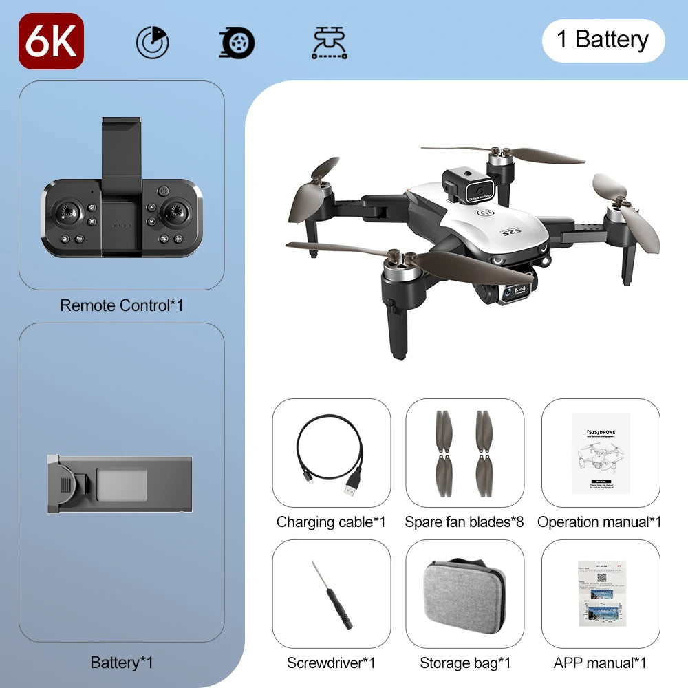 New S2S Drone 8K Professional HD Dual Camera