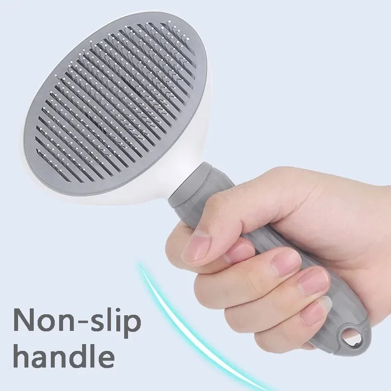 Self-cleaning Pet Hair Remove Comb Cat Slicker Brush