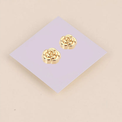 2pcs/set Flower shape Brooch Strong Metal Magnetic Hijab Clip No Hole Pins Brooches Magnet For Muslim Scarf