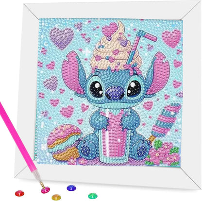 Children's stitch Diamond Painting 5D Animal Art Mini Set DIY Cute Cartoon Big Gem Painting Set Crystal Diamond Painting