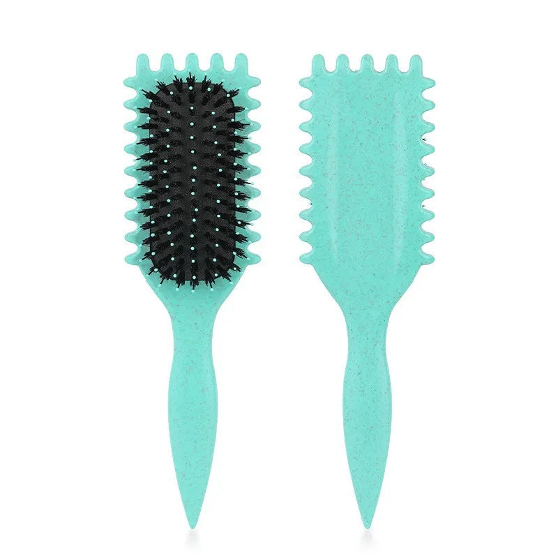 1PCS Curly Hair Definition Styling Brush Wrinkle Removal Hair Brush Entangled Wet Curly Hair Comb Styling Curly Brush Hair Tool
