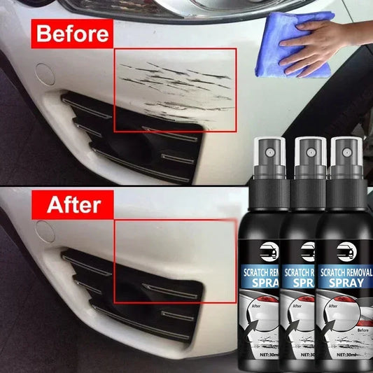 2025 Car scratch removal spray car surface cleaner convenient, simple and effective 30ml