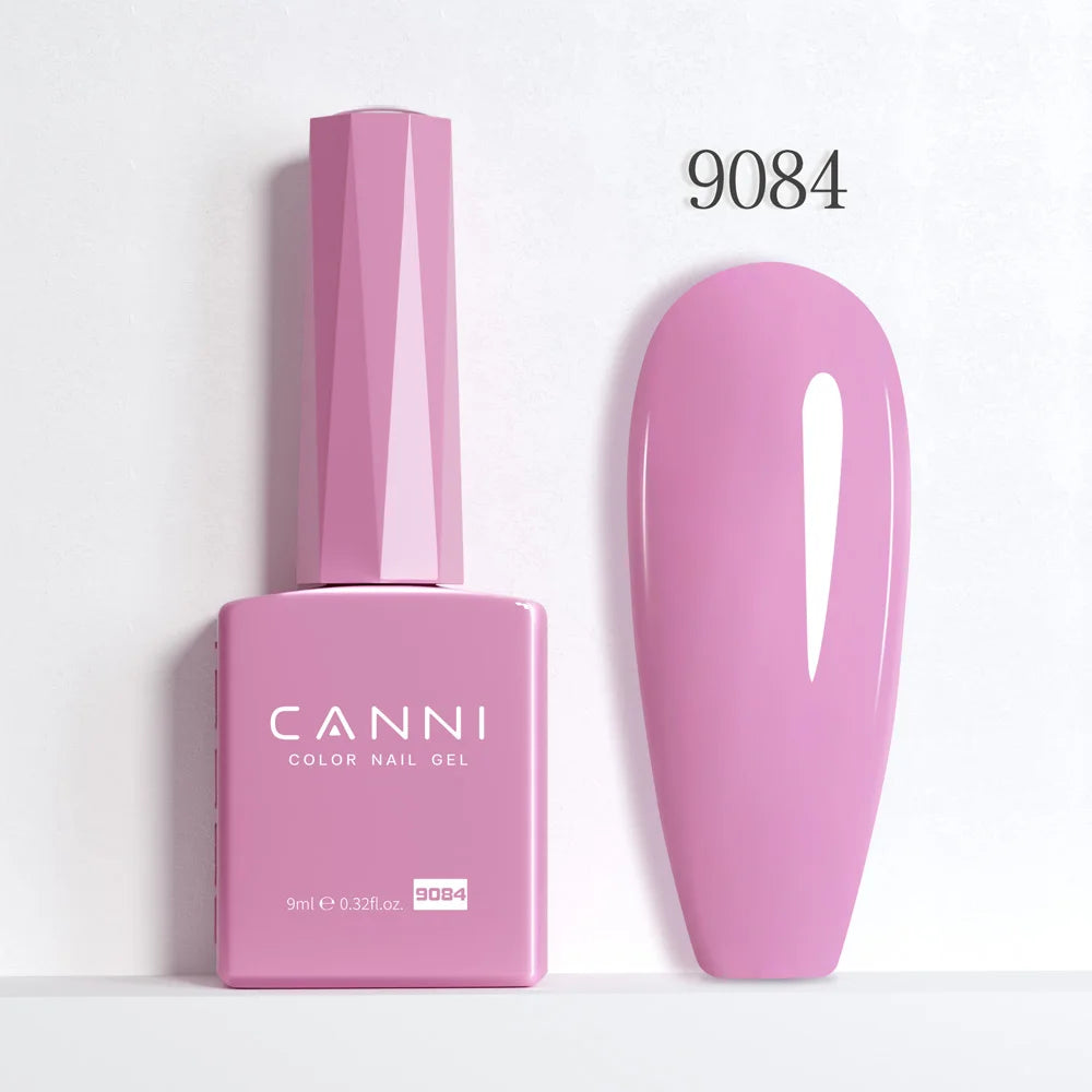 CANNI Hema Free Nail Gel Polish Christmas Red Color Collection Semi Permanent Nail Dehydrator Primer 9ml French Gorgeous Color