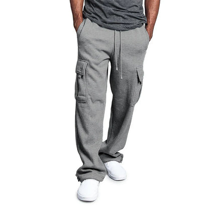 Mens Sweatpants Straight Fit Joggers for Sports and Streetwear