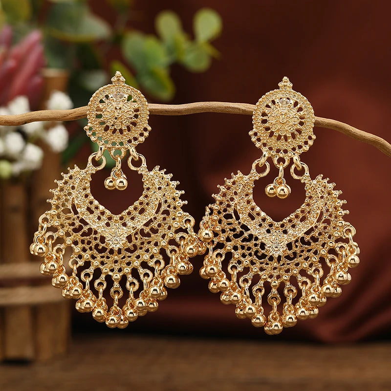 Retro Bohemian ethnic style earrings,