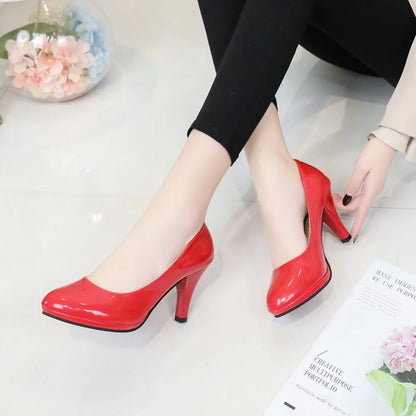 High Heels Shoes Women White Wedding Shoes