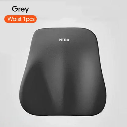2025 Car Memory Foam Headrest Set Car Neck Pillow Car Lumbar Waist Cushion Waist Support Car Seat Pillow Accessories Tools